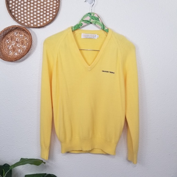 Vintage Sweaters - Vintage Soft Caesars Sweater L